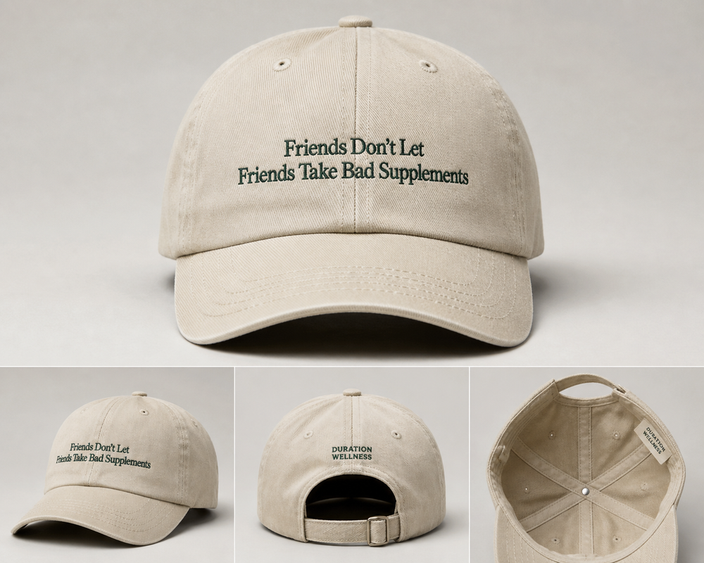 Friends Don't Let Friends Take Bad Supplements Dad Hat (Coming Soon)